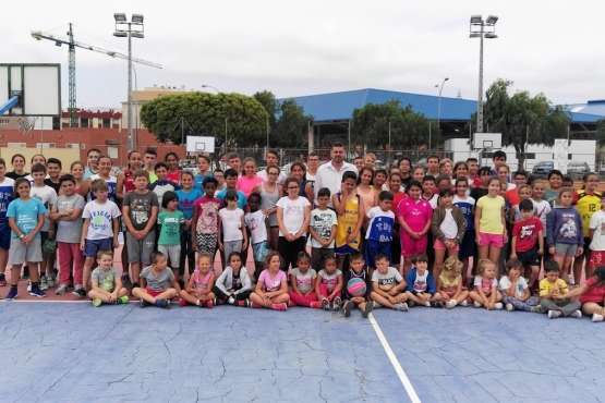 Éxito del campus de verano del Telde Básket Tara (Foto TA)